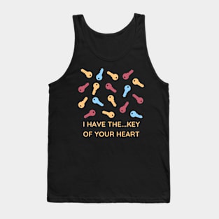 The Key For Your Heart Tank Top